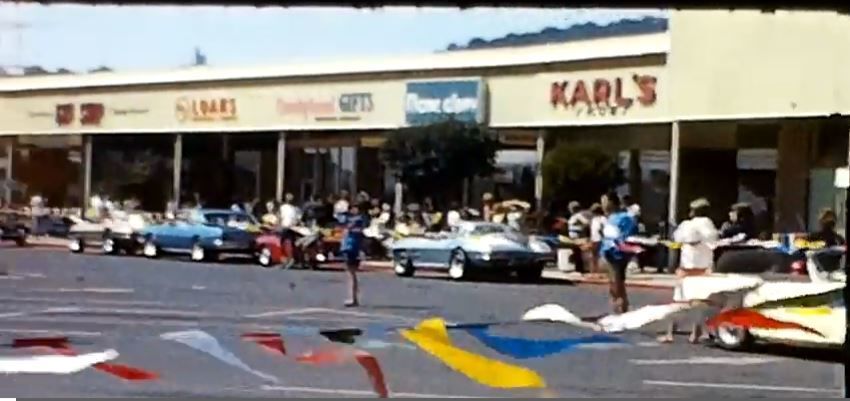 A 1966 Napa parking lot auto race